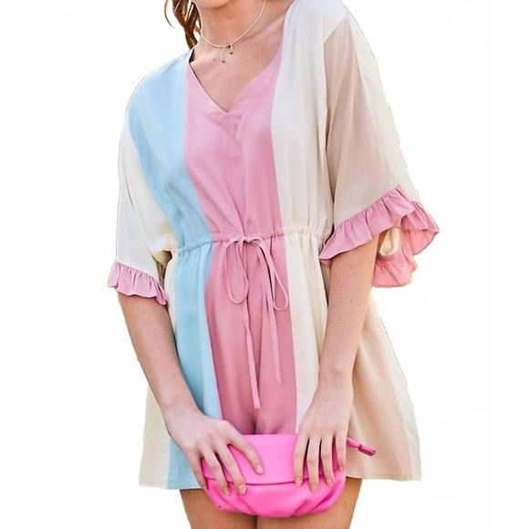 Main Strip | Pants & Jumpsuits | New Main Strip Rosey Day Colorblock ...